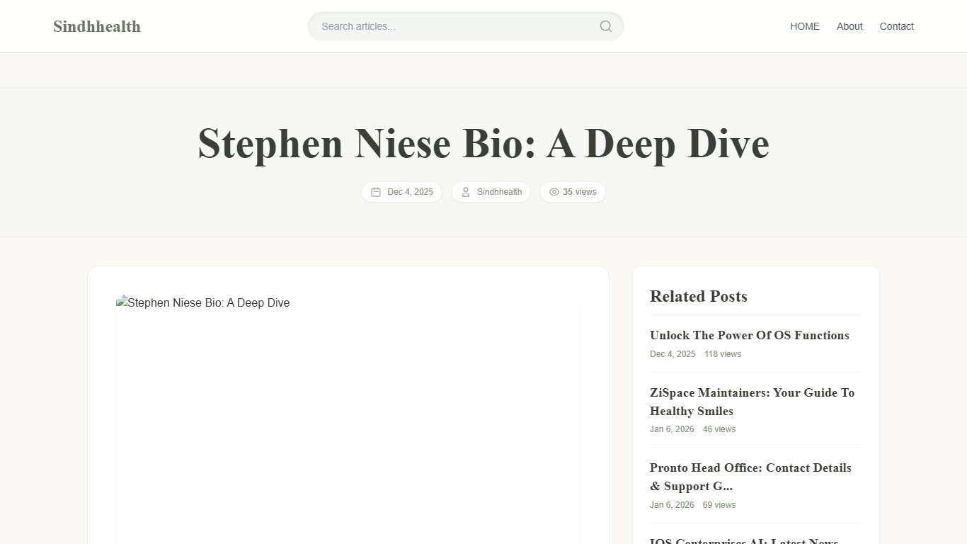 Stephen Niese Bio: A Deep Dive